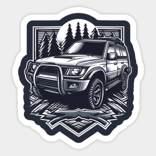 Mitsubishi Pajero Sticker